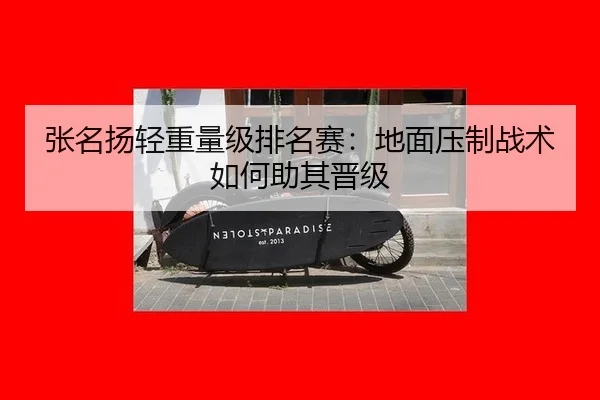 张名扬轻重量级排名赛：地面压制战术如何助其晋级